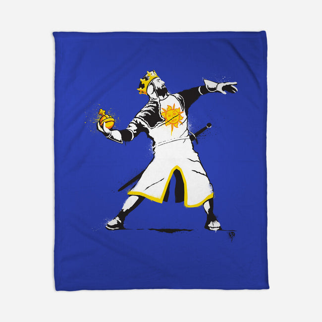 Banksy Python 1-2-5-none fleece blanket-kgullholmen