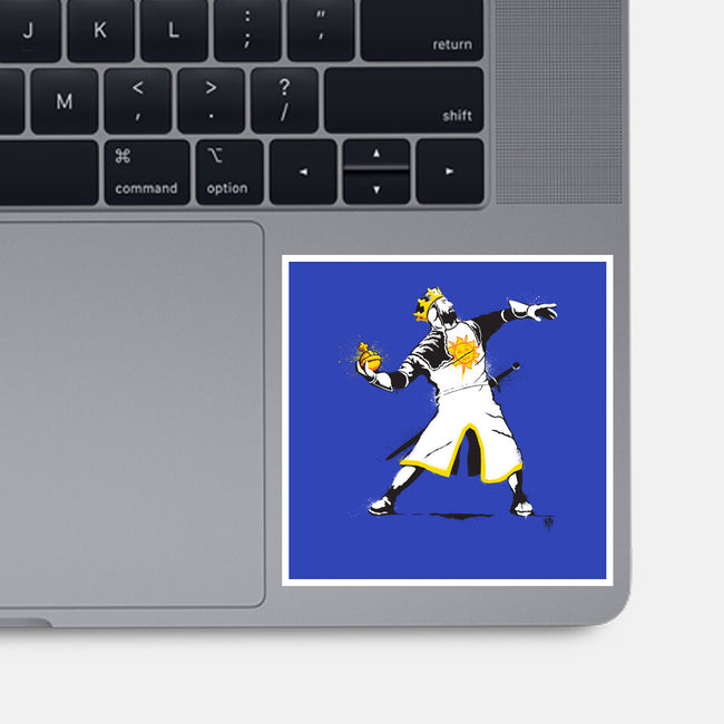 Banksy Python 1-2-5-none glossy sticker-kgullholmen