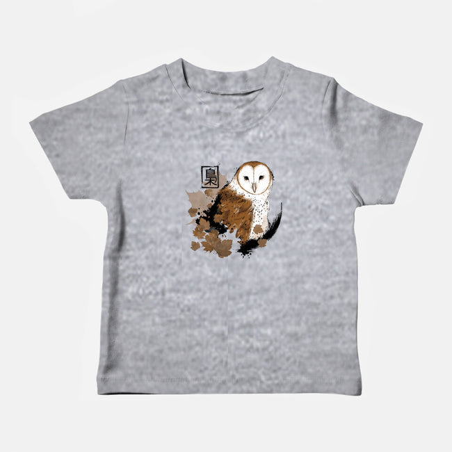 Barn Owl-baby basic tee-xMorfina