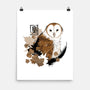 Barn Owl-none matte poster-xMorfina