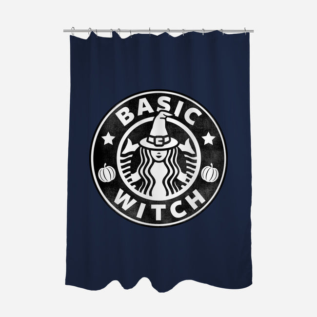 Basic Witch-none polyester shower curtain-Beware_1984