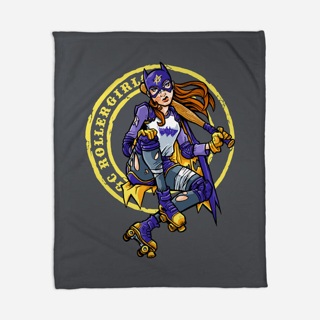 Bat Attitude-none fleece blanket-tomkurzanski