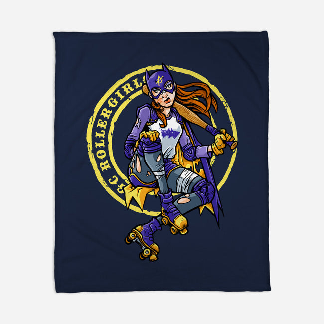 Bat Attitude-none fleece blanket-tomkurzanski