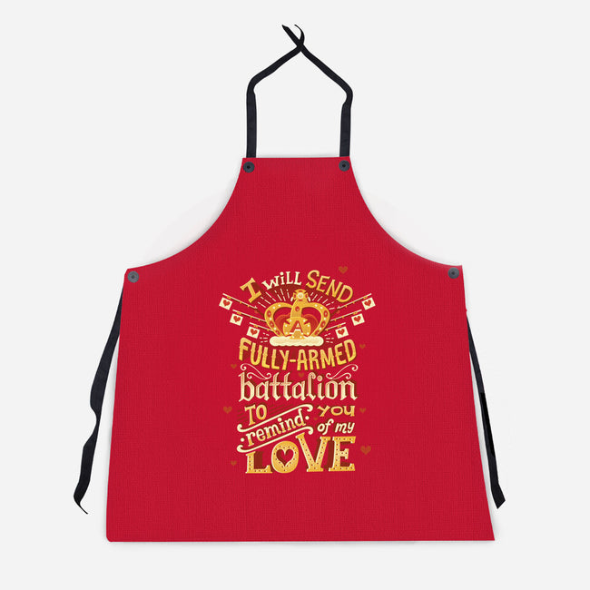 Battalion-unisex kitchen apron-risarodil