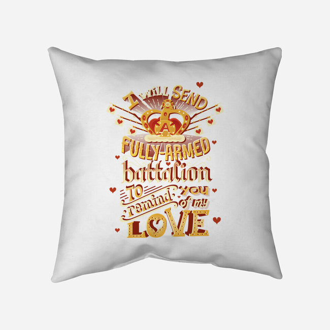 Battalion-none removable cover w insert throw pillow-risarodil