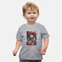Battle in Neo-Tokyo-baby basic tee-DrMonekers
