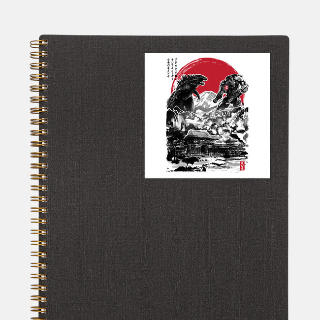 Battle of the Ages-none glossy sticker-DrMonekers