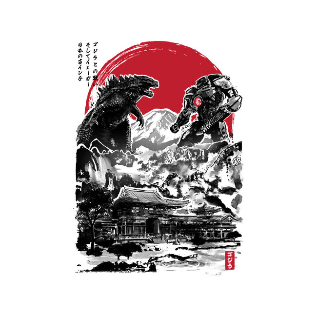 Battle of the Ages-none stretched canvas-DrMonekers