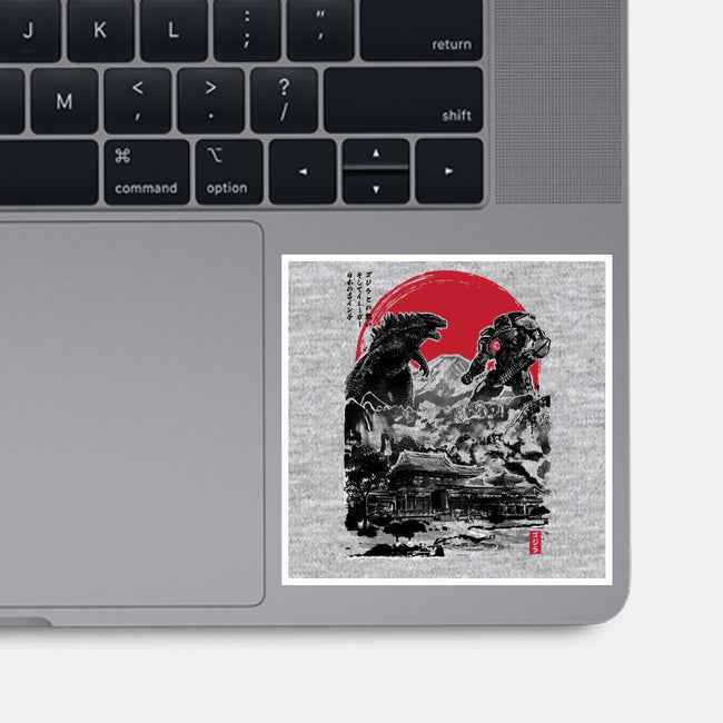 Battle of the Ages-none glossy sticker-DrMonekers