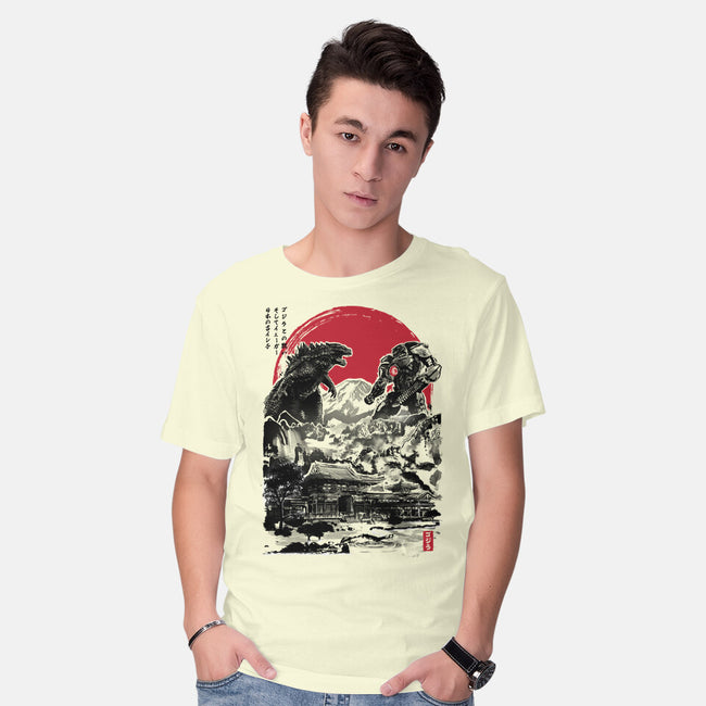 Battle of the Ages-mens basic tee-DrMonekers