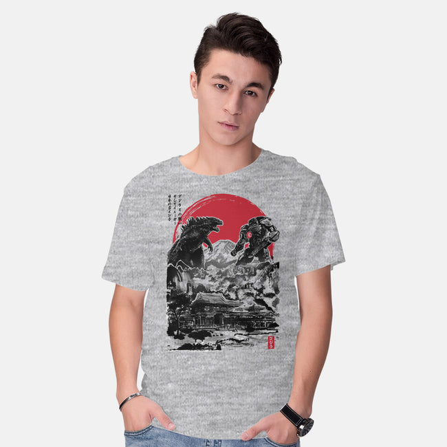 Battle of the Ages-mens basic tee-DrMonekers