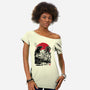 Battle of the Ages-womens off shoulder tee-DrMonekers