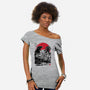 Battle of the Ages-womens off shoulder tee-DrMonekers