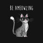 Be Ameowzing-womens off shoulder tee-ursulalopez