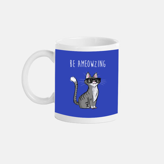 Be Ameowzing-none glossy mug-ursulalopez