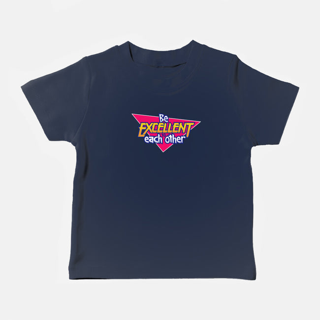 Be Excellent to Each Other-baby basic tee-adho1982