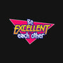 Be Excellent to Each Other-cat basic pet tank-adho1982