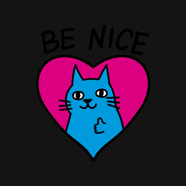 BE NICE-none removable cover w insert throw pillow-hislla