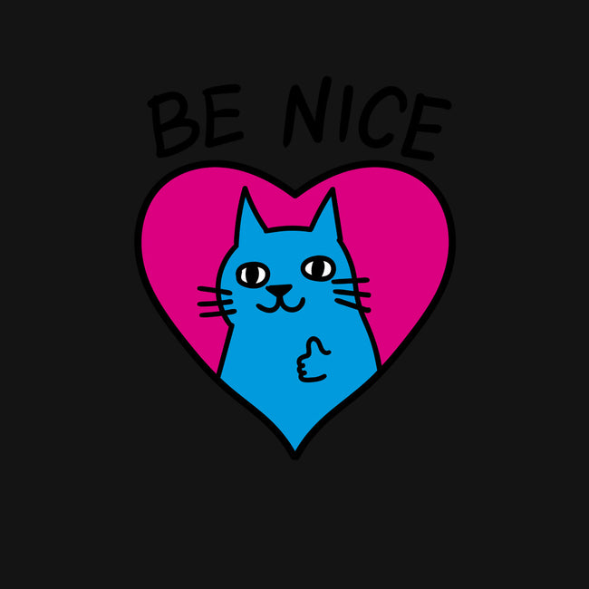 BE NICE-mens basic tee-hislla