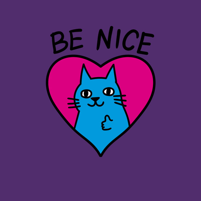 BE NICE-youth crew neck sweatshirt-hislla
