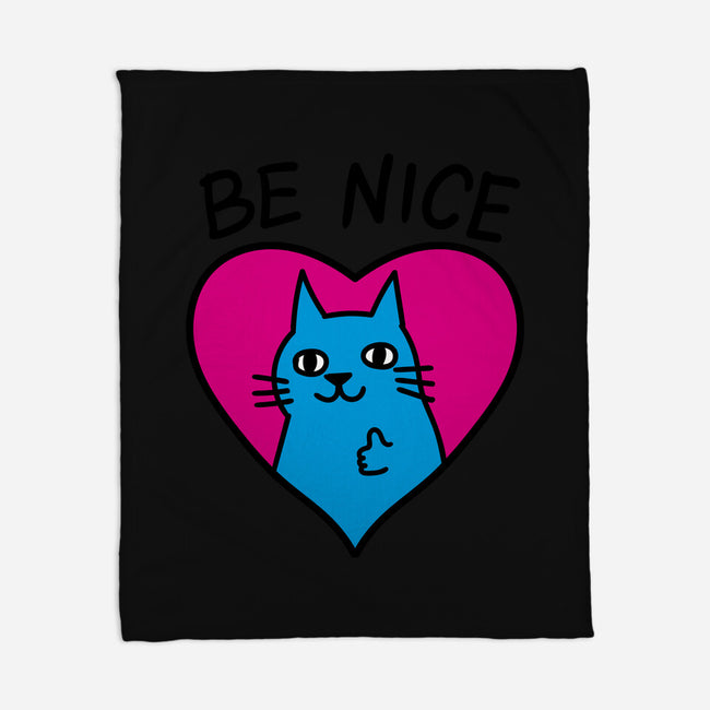 BE NICE-none fleece blanket-hislla