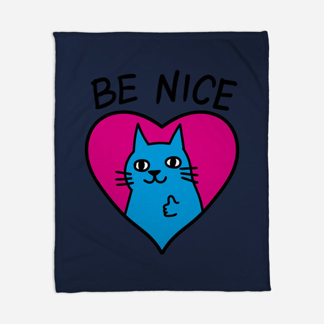 BE NICE-none fleece blanket-hislla