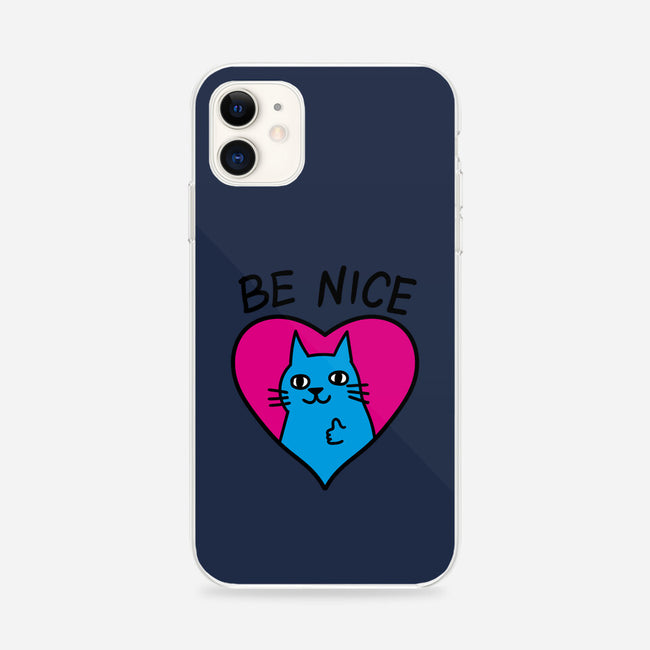 BE NICE-iphone snap phone case-hislla