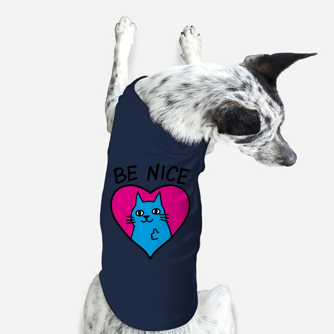 BE NICE-dog basic pet tank-hislla