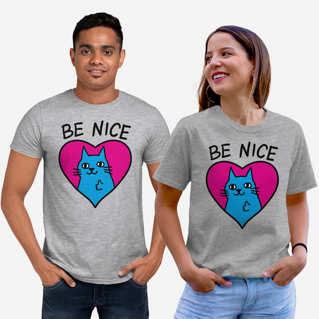 BE NICE-unisex basic tee-hislla