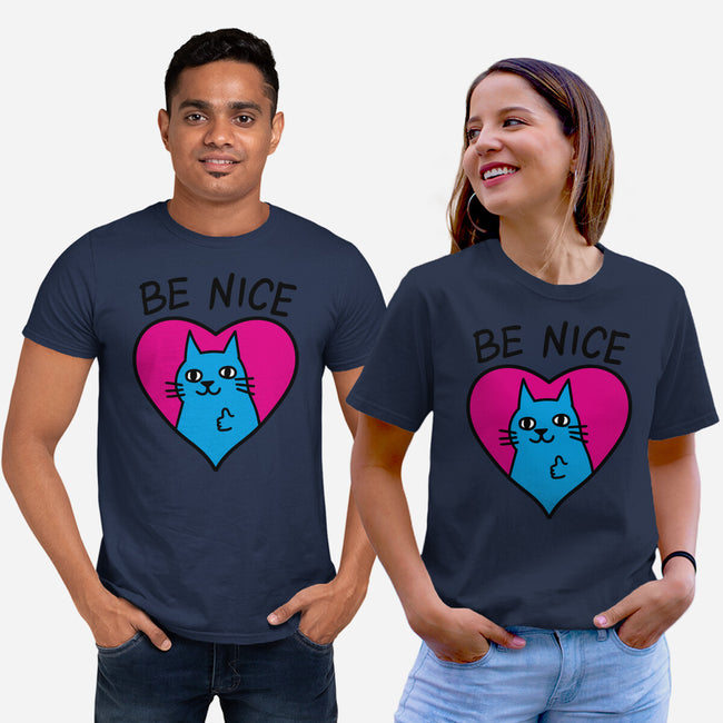 BE NICE-unisex basic tee-hislla