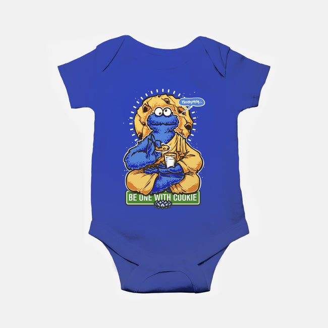 Be One With Cookie-baby basic onesie-Obvian