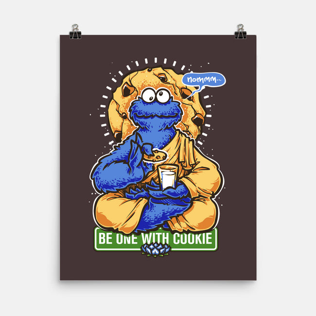 Be One With Cookie-none matte poster-Obvian