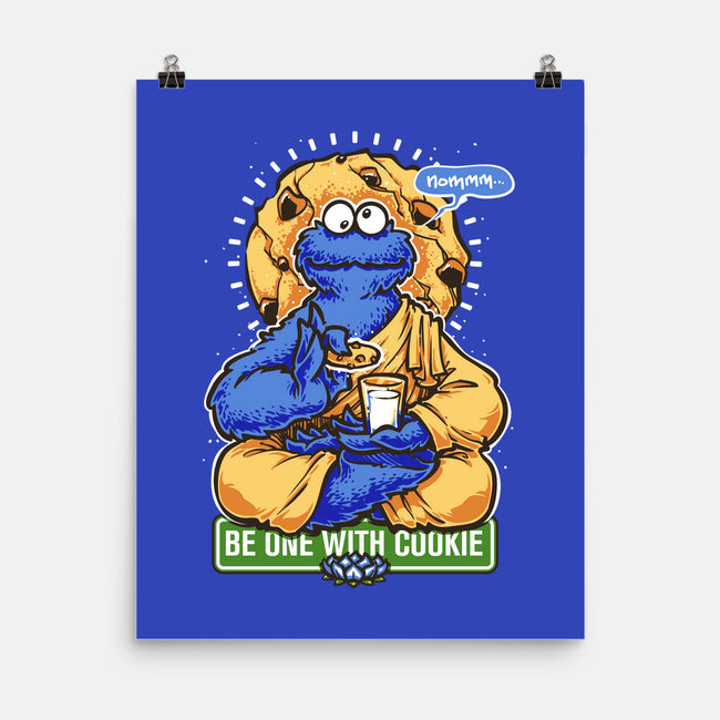 Be One With Cookie-none matte poster-Obvian