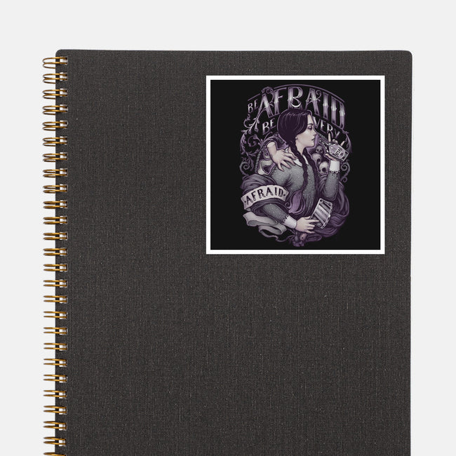 Be Very Afraid-none glossy sticker-MedusaD