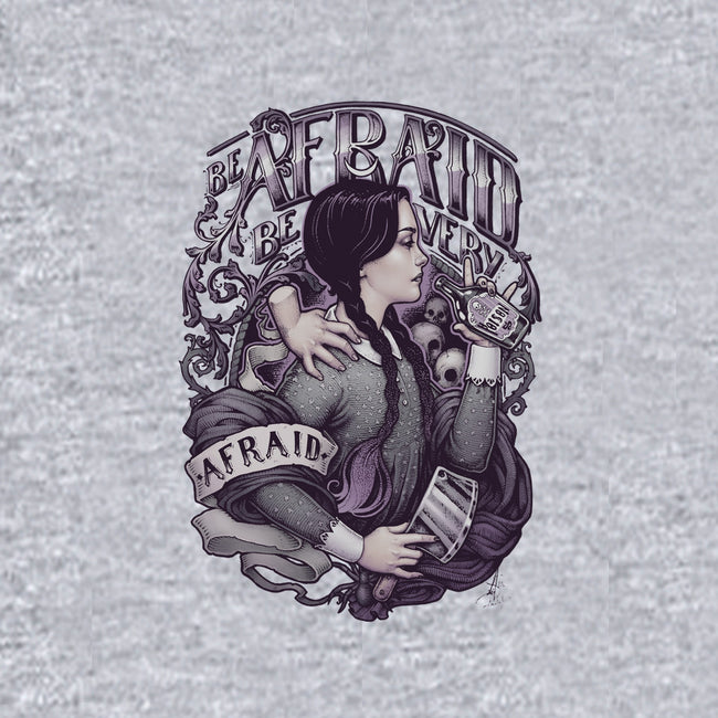 Be Very Afraid-womens racerback tank-MedusaD