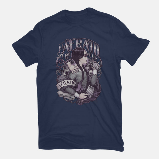 Be Very Afraid-mens basic tee-MedusaD