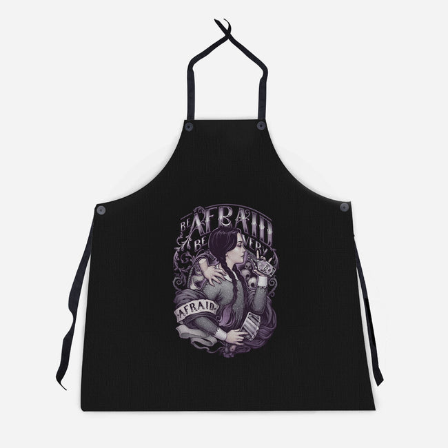 Be Very Afraid-unisex kitchen apron-MedusaD