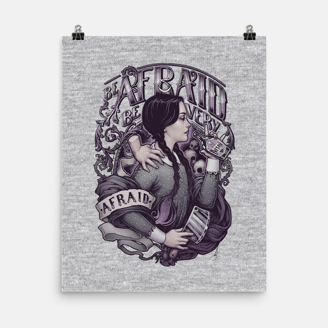 Be Very Afraid-none matte poster-MedusaD