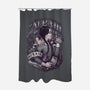 Be Very Afraid-none polyester shower curtain-MedusaD