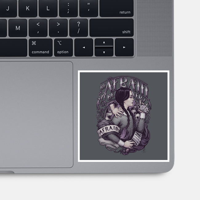 Be Very Afraid-none glossy sticker-MedusaD