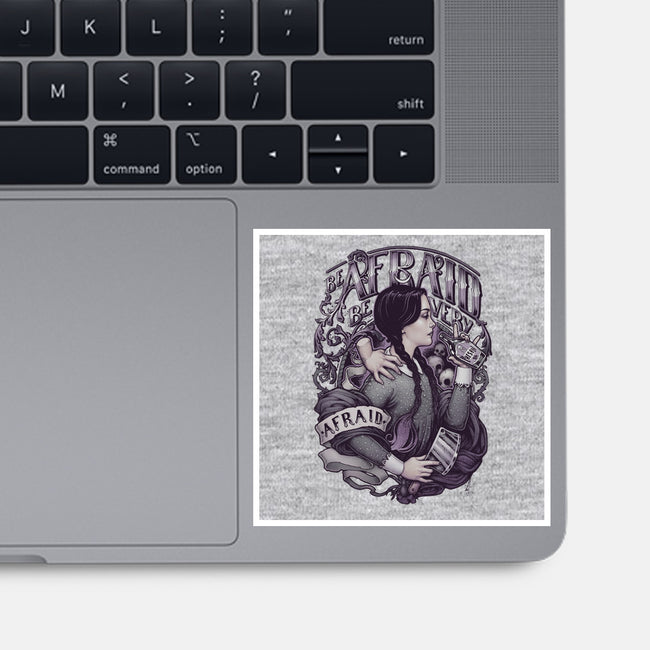 Be Very Afraid-none glossy sticker-MedusaD
