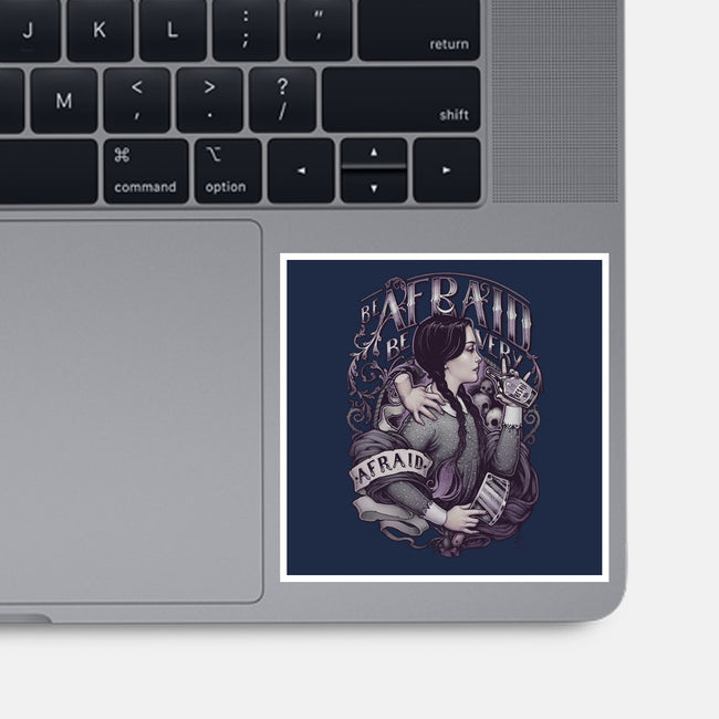 Be Very Afraid-none glossy sticker-MedusaD