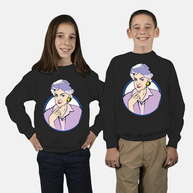 Bea Good!-youth crew neck sweatshirt-ibtrav