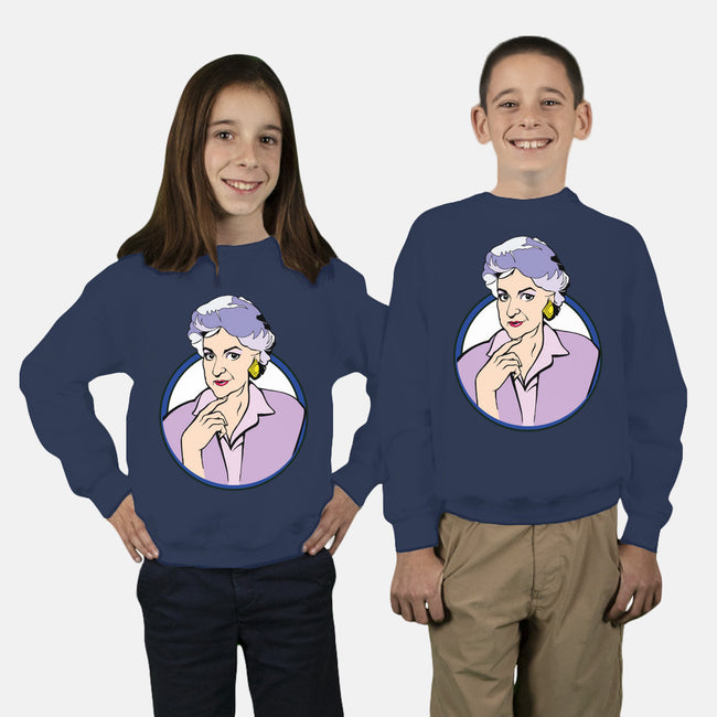 Bea Good!-youth crew neck sweatshirt-ibtrav