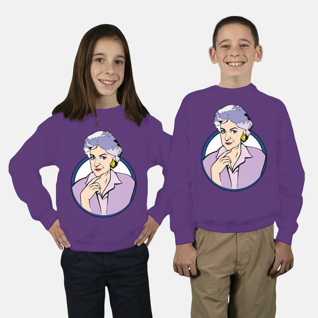 Bea Good!-youth crew neck sweatshirt-ibtrav