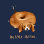 Beagle Bagel-none zippered laptop sleeve-SophieCorrigan