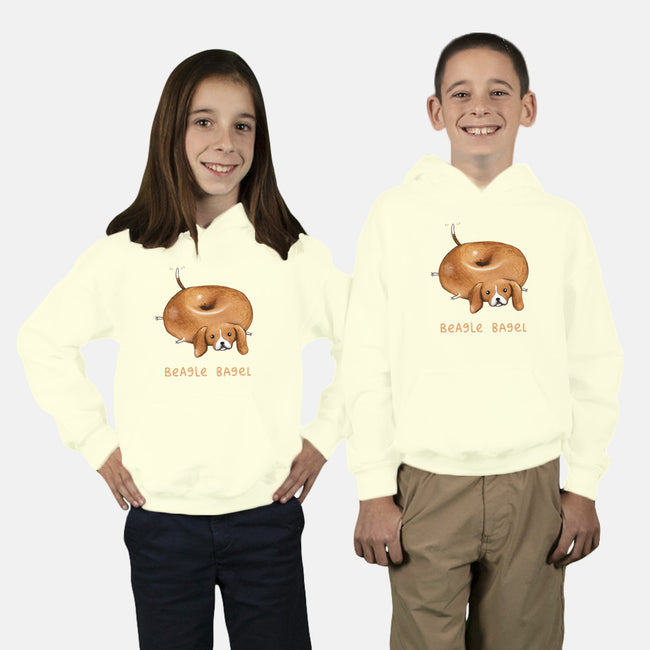 Beagle Bagel-youth pullover sweatshirt-SophieCorrigan