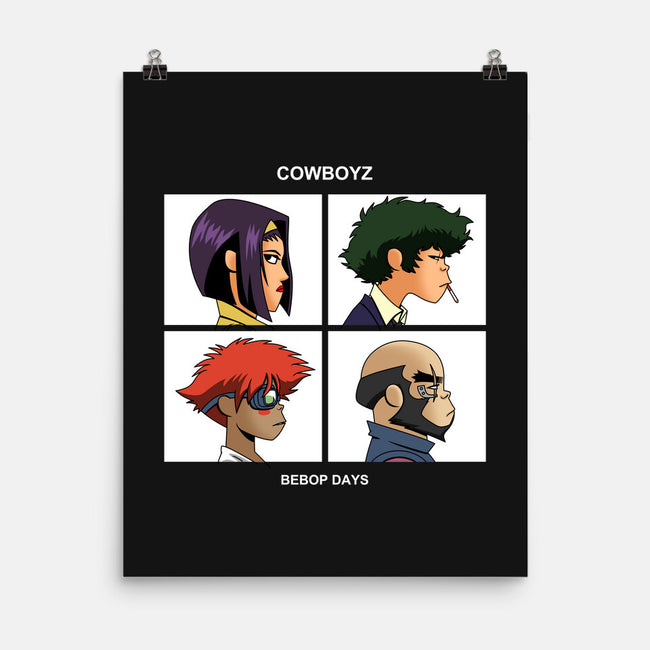 Bebop Days-none matte poster-Boggs Nicolas