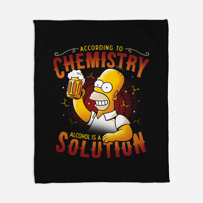 Beer Chemistry-none fleece blanket-eduely