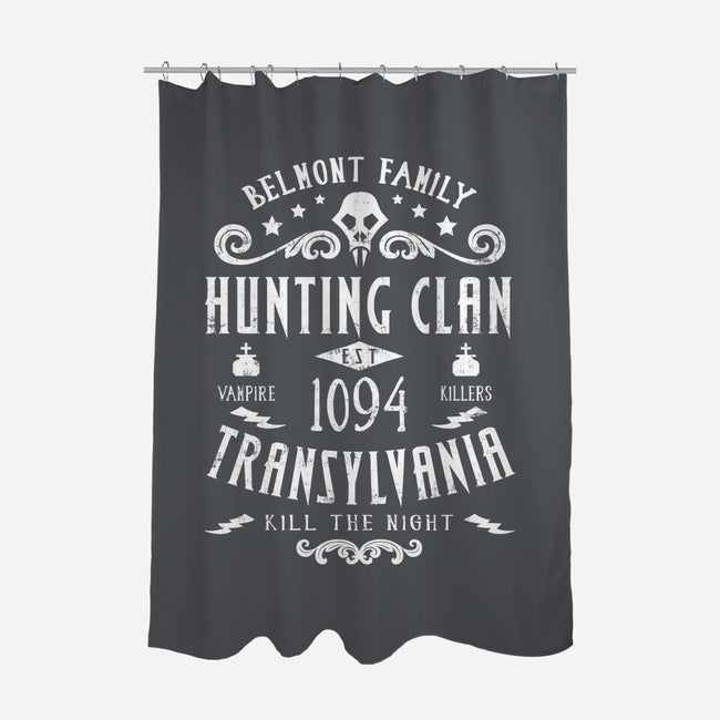 Belmont Clan-none polyester shower curtain-machmigo